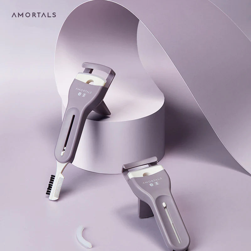 AMORTALS Curl-Max Portable Eyelash Curler 2PCS 尔木萄卷王睫毛夹卷翘持久定型便携式