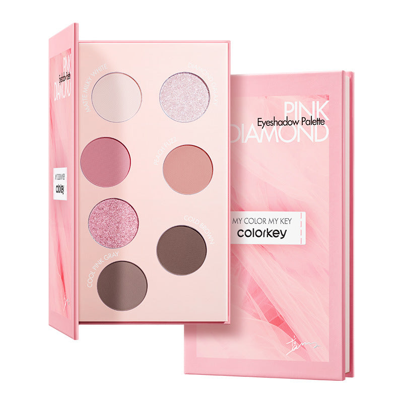 Colorkey Pink Diamond Series 7-Color Eyeshadow Palette 8.5g 珂拉琪粉钻系列七色眼影盘