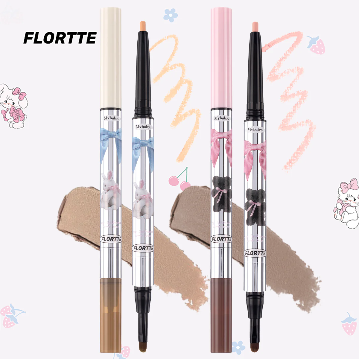 Flortte Peng Peng Princess Double Headed Aegyo-sal Pen 200mg+700mg