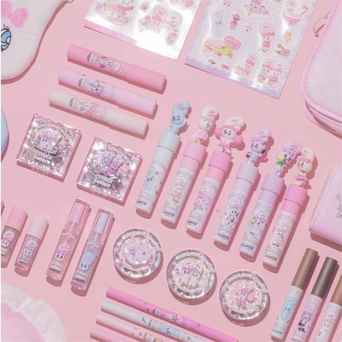 Flortte X Esther Bunny Born Pink Series Gift Set 花洛莉亚x艾丝乐小兔天生粉红系列联名大礼盒