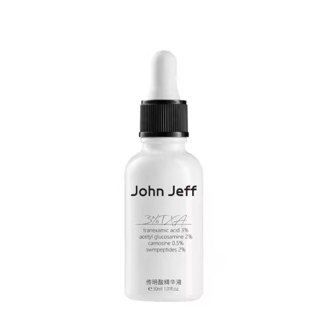 John Jeff 3% Tranexamic Acid Face Serum 2.0 15ml/30ml John Jeff 3%传明酸面部精华液