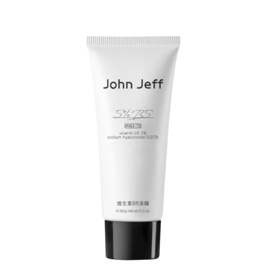 John Jeff 5% Vitamin B5 Jelly Mask Hydrating and Moisturizing 5%维生素B5冻膜 100g