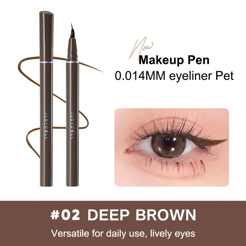 Judydoll 18° Ultra-Fine Liquid Eyeliner Pen 0.4g 橘朵18°极细眼线液笔