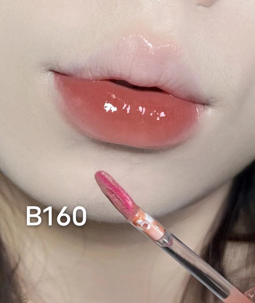 Pink Bear Bubble Mirror-like Hydrating Lip Glaze 皮可熊泡泡镜面水光唇釉 2.5g