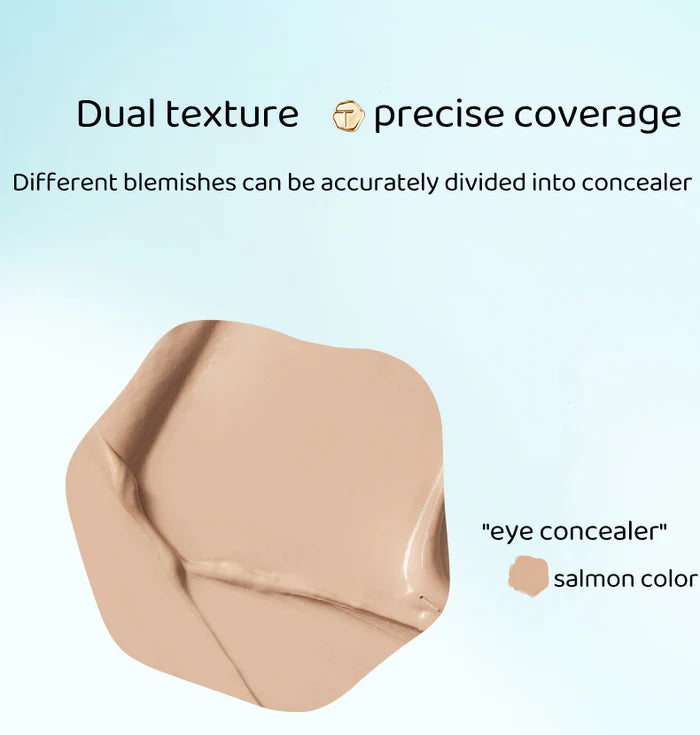 TIMAGE Tri-Color Flawless Correcting Concealer Palette 5g 彩棠润玉无瑕三色遮瑕膏