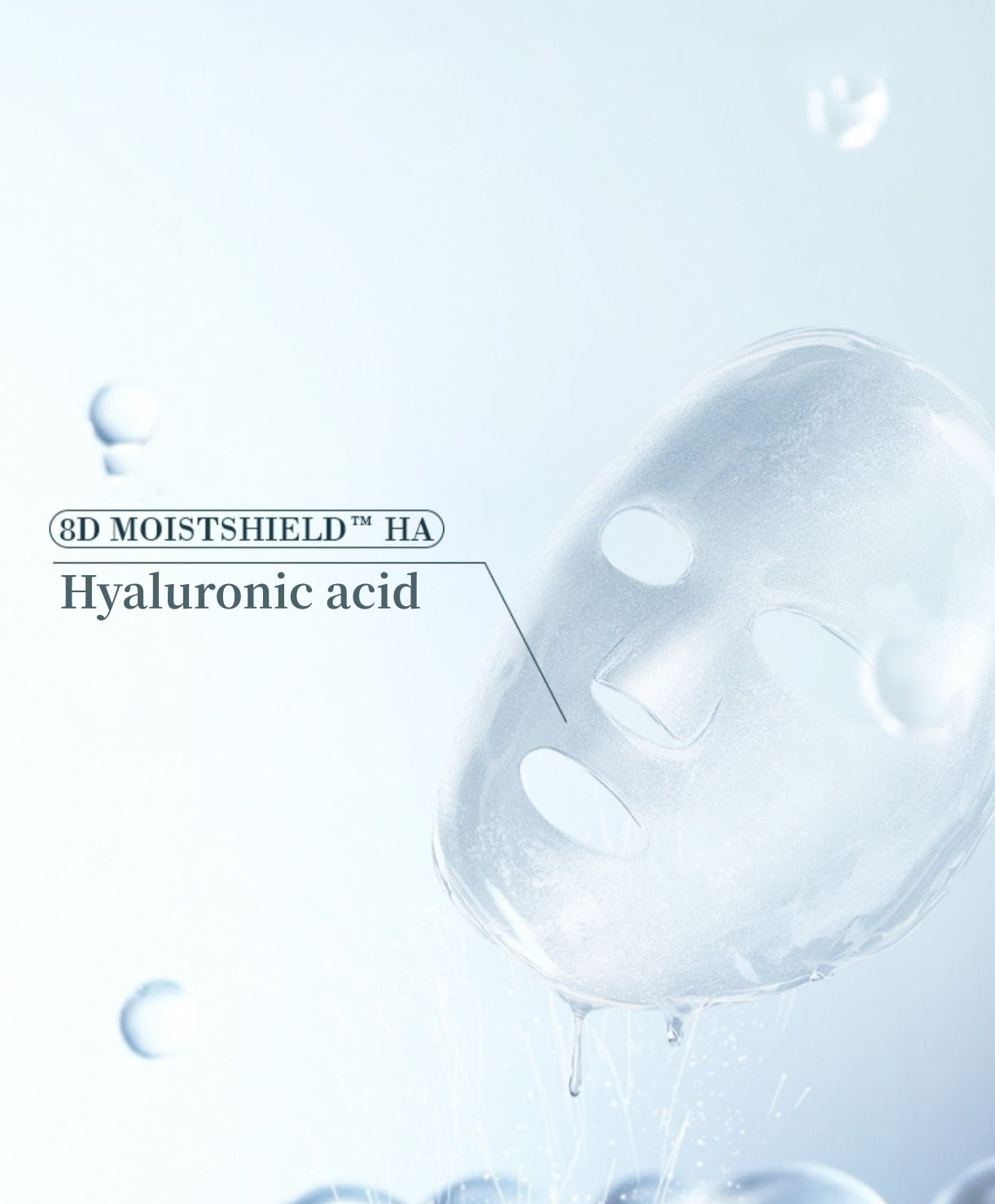 UNNY Hydrating hyaluronic acid Hydrating Mask 5PCS 悠宜保湿滋润玻尿酸水光肌提亮补水面膜