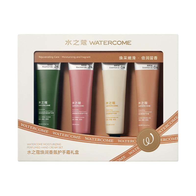 Moisturizing Perfumed Hand Cream Set 1 Box 水之蔻焕润香氛护手霜礼盒