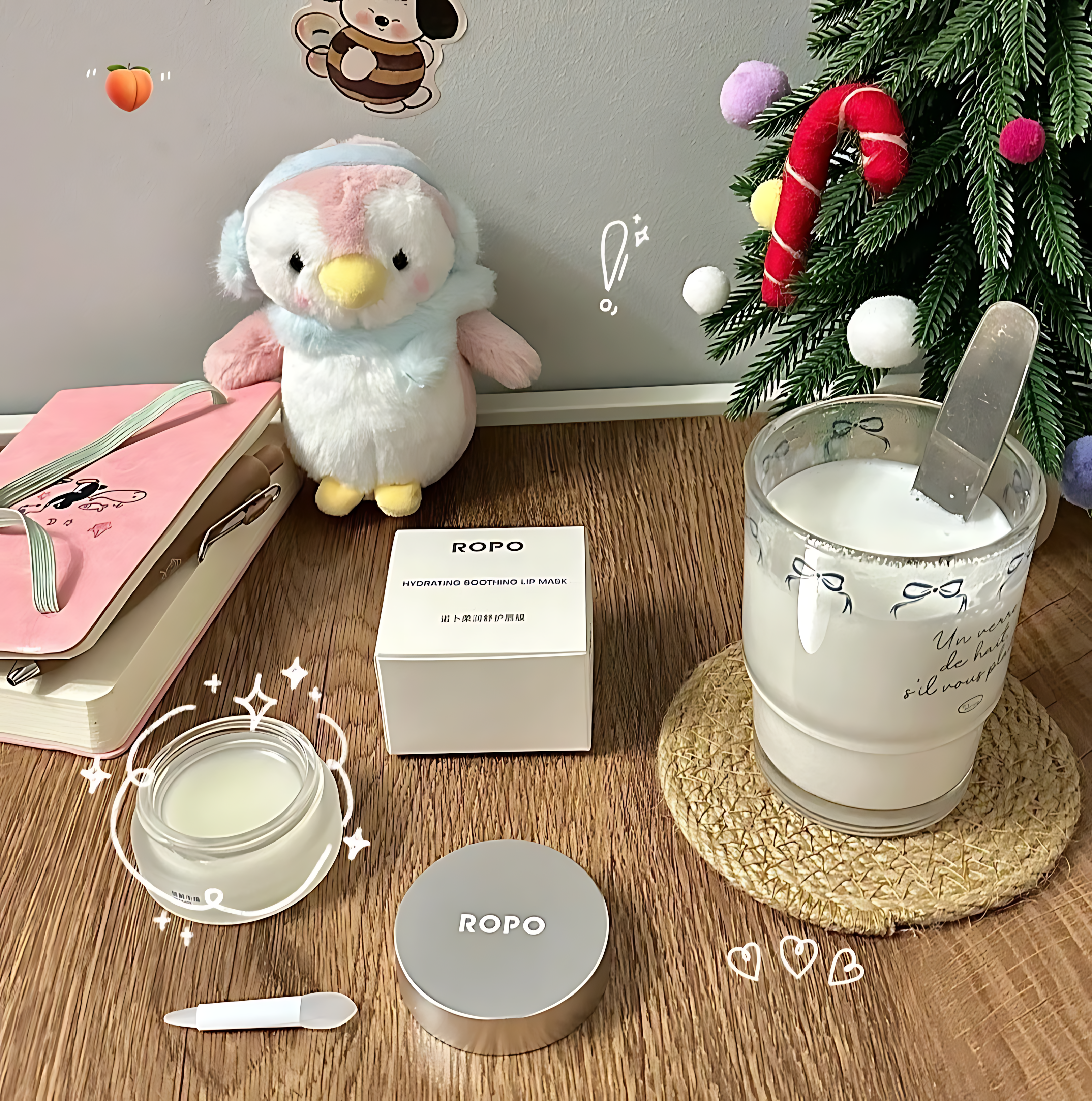 ROPO Soft & Soothing Protective Lip Mask 10g 诺卜柔润舒护唇膜
