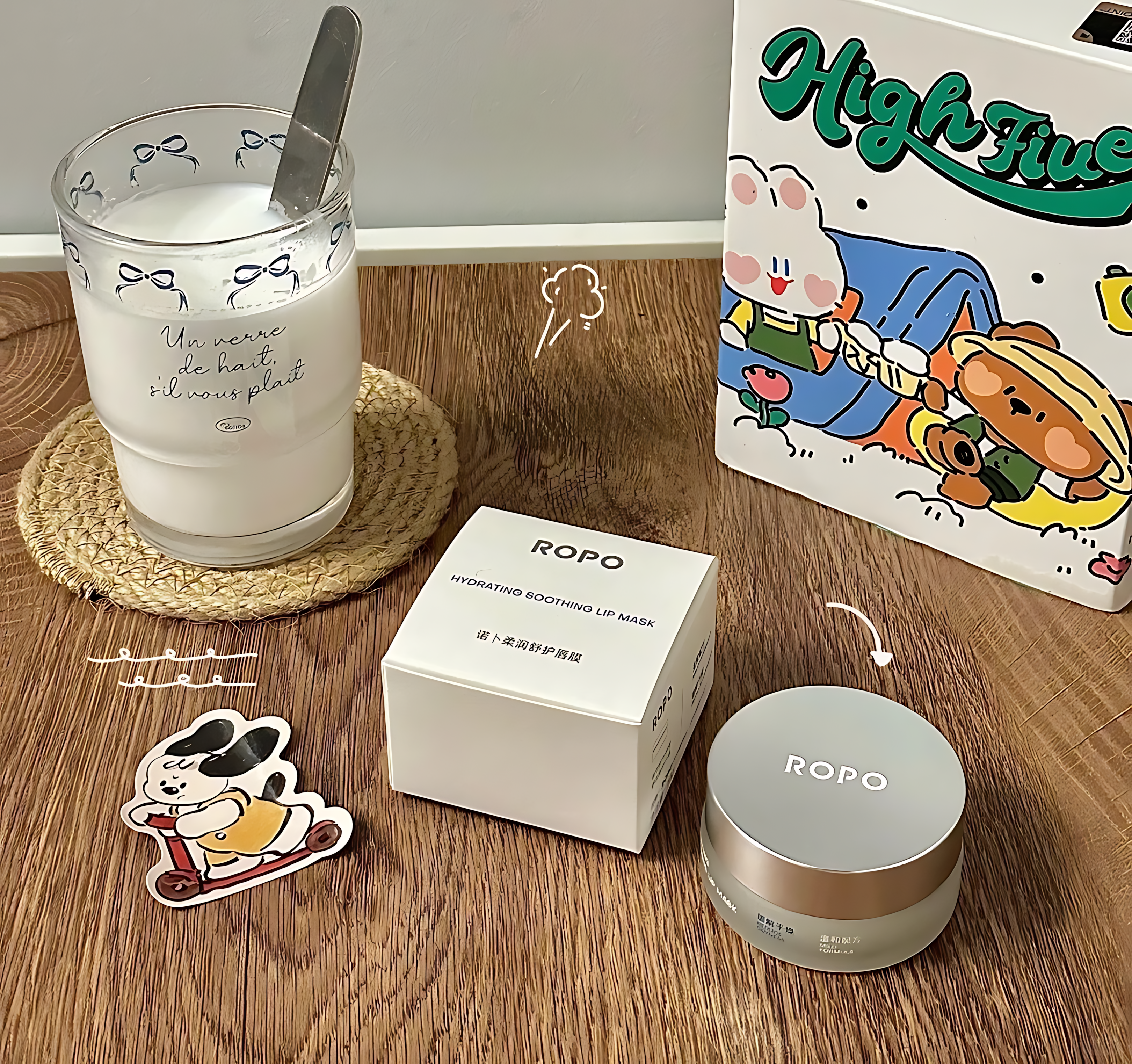 ROPO Soft & Soothing Protective Lip Mask 10g 诺卜柔润舒护唇膜