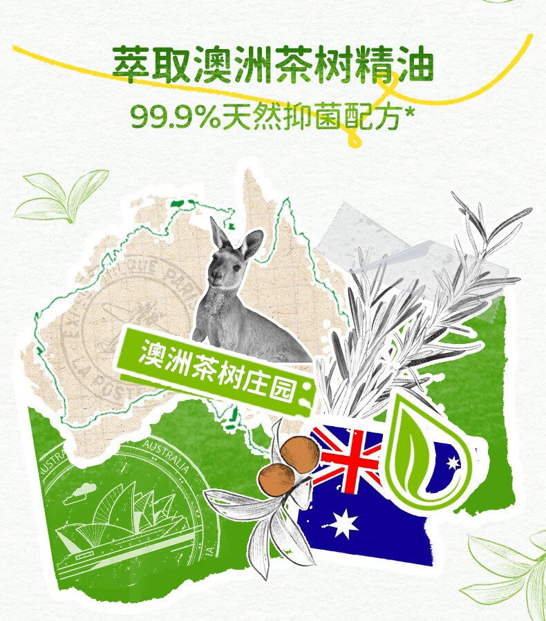 ABC Australian Tea Tree Series Sanitary Pads 240mm/280mm/420mm (Day&Night) ABC卫生巾澳洲茶树棉柔姨妈巾