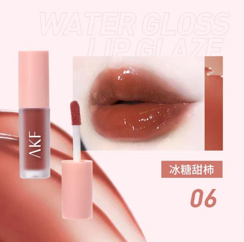 AKF Water Gloss Lip Glaze 1.3g AKF水光唇釉