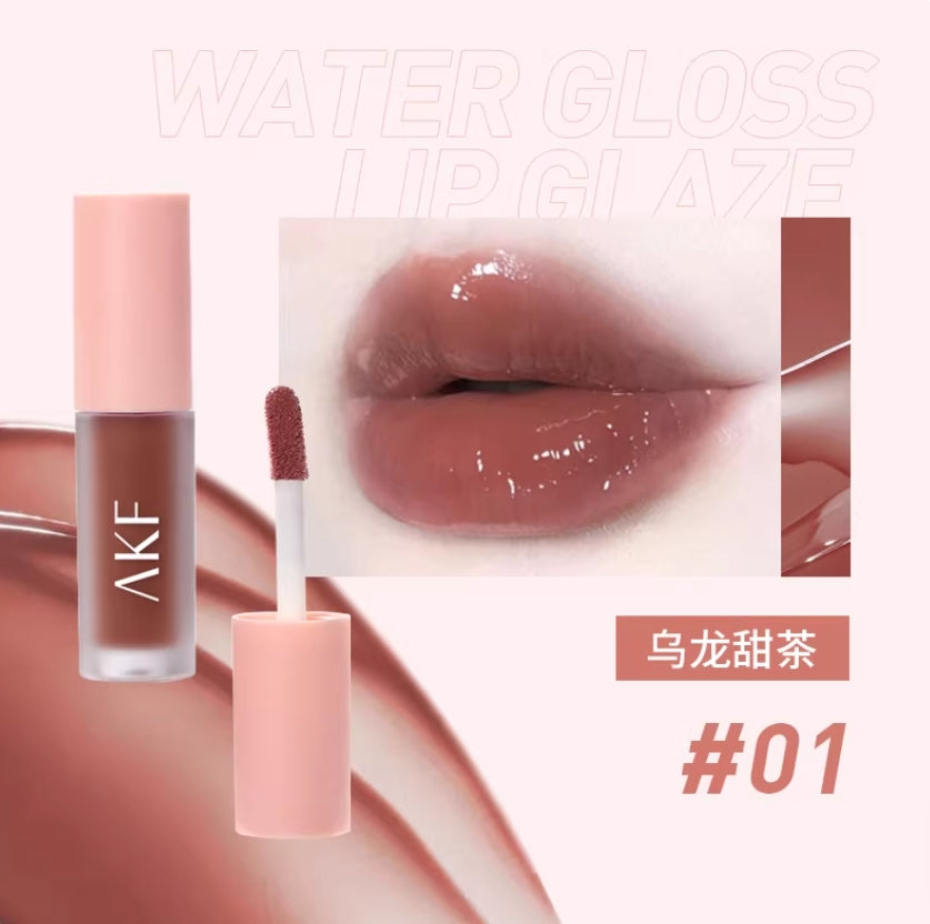 AKF Water Gloss Lip Glaze 1.3g AKF水光唇釉