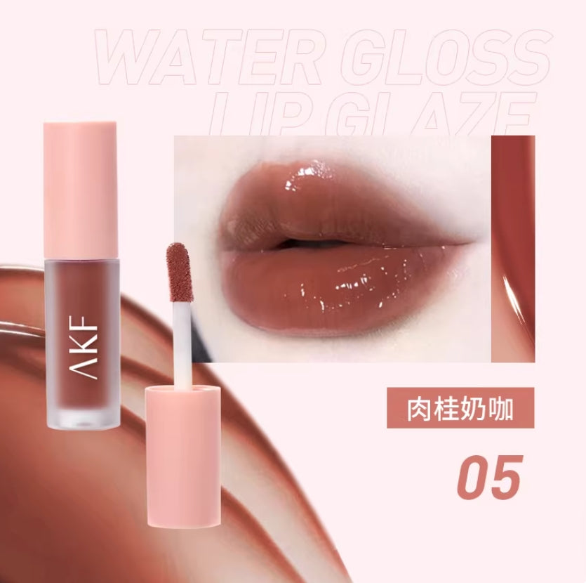 AKF Water Gloss Lip Glaze 1.3g AKF水光唇釉