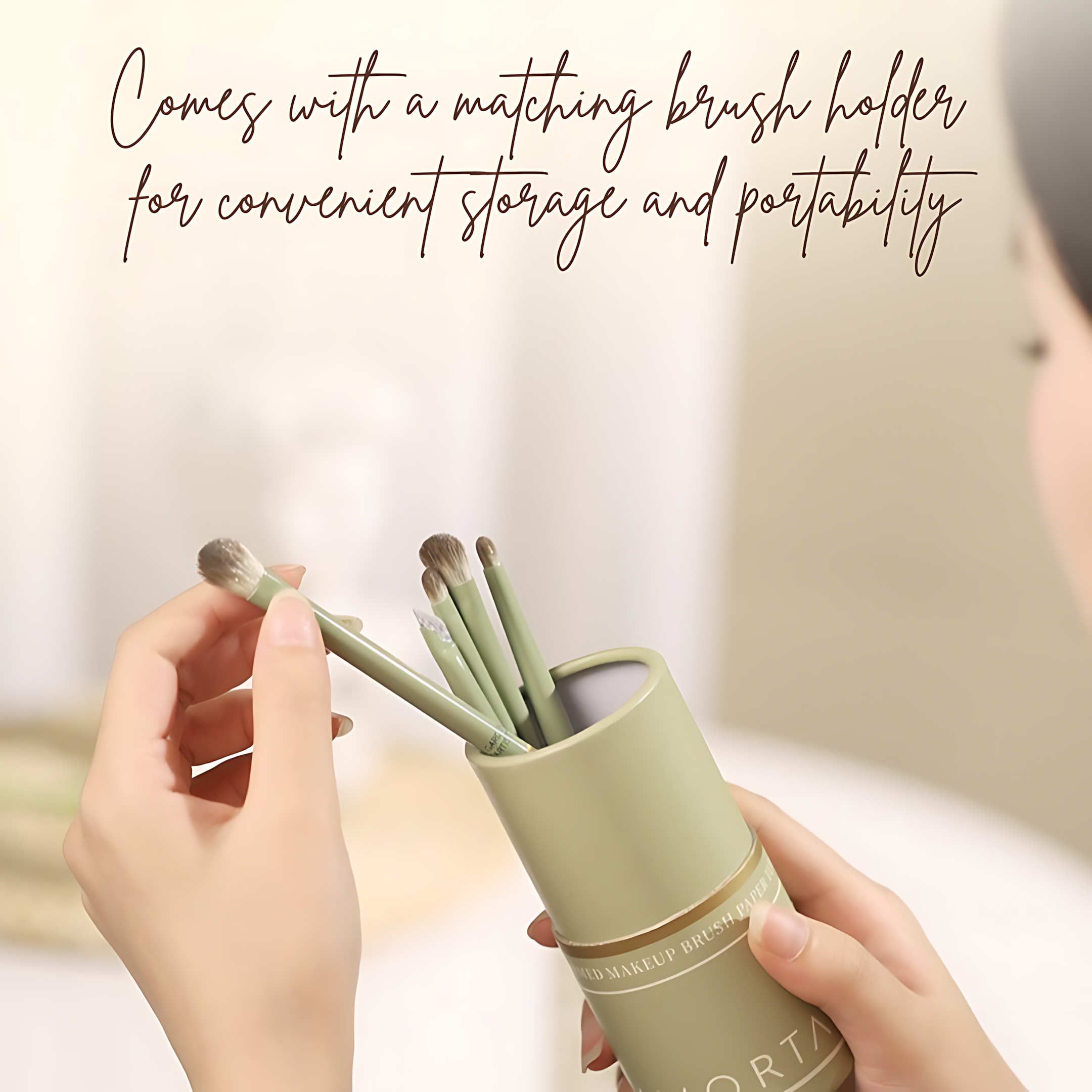AMORTALS Artist Series Palm Garden Eye Brush Set 6pcs 尔木萄艺术家系列手心的花园眼部套刷
