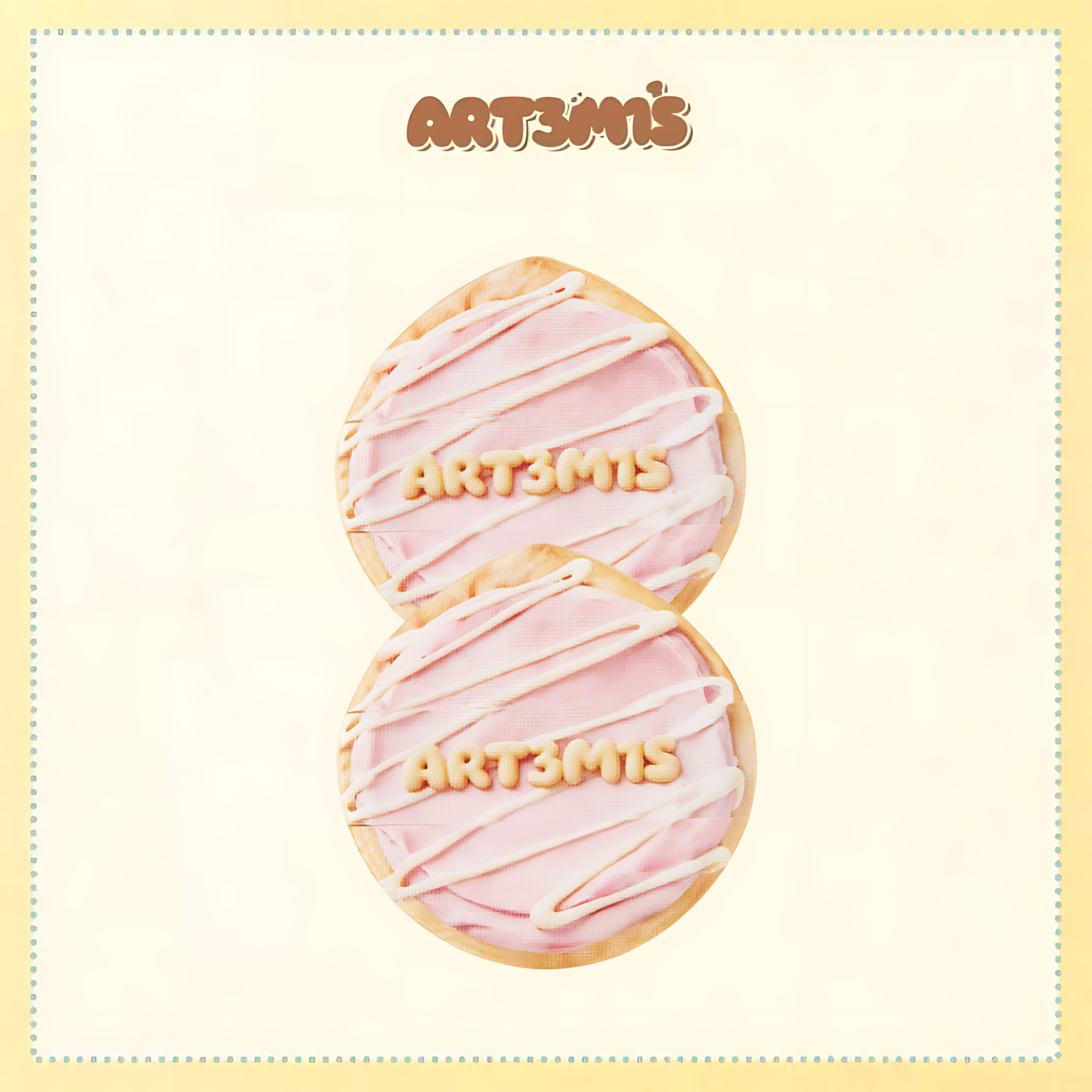 ART3M1S Afternoon Cookie Fantasy Series Powder Puff 凹凸迷思午后曲奇幻想系列粉扑