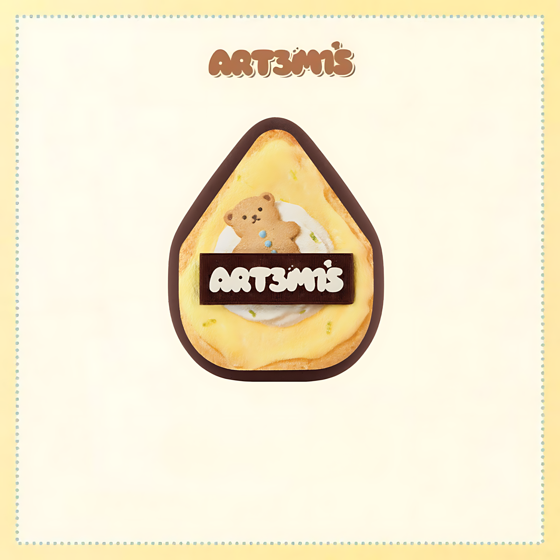 ART3M1S Afternoon Cookie Fantasy Series Powder Puff 凹凸迷思午后曲奇幻想系列粉扑
