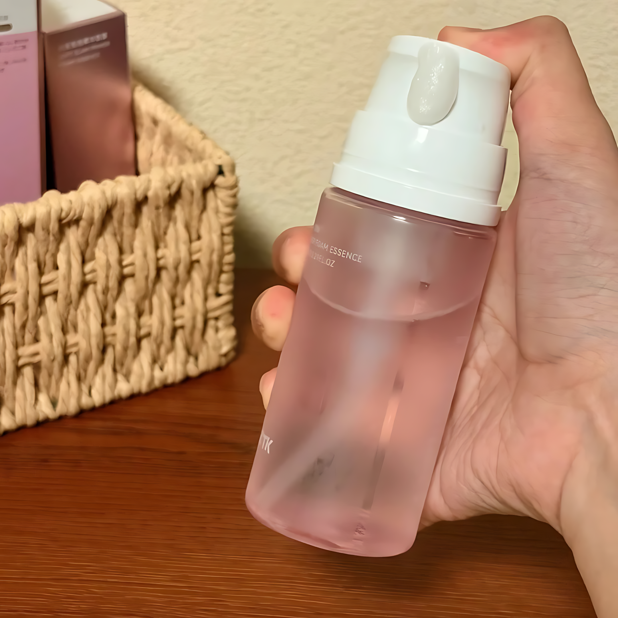 Tiktok/Douyin Hot AZTK Soft Glam Primer Foam Essence 30ml/95ml【Tiktok抖音爆款】菁之妆前泡泡精华面膜