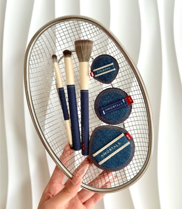 Amortals Just One Set Cowboy Makeup Tool Set 6pcs 尔木萄就这一套新手套装