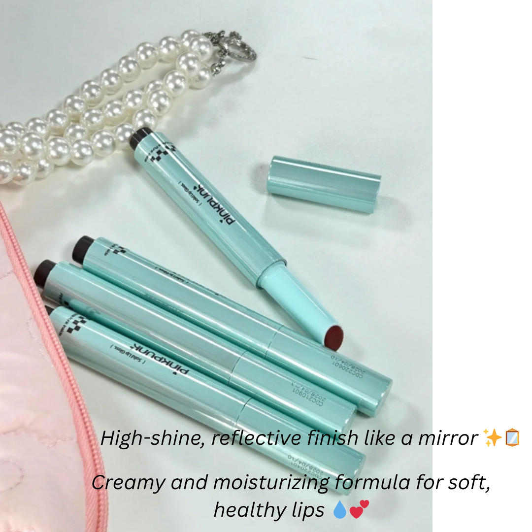 PINK PUNK Mirror Solid Lip Gloss 2g 桃又野镜面固体唇蜜 | CuteHart