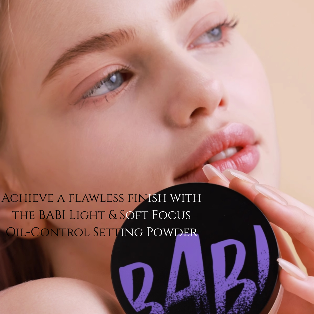 BABI Light & Soft Focus Oil-Control Setting Powder 5g BABI轻盈柔焦控油定妆蜜粉