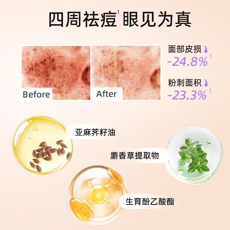 BABI Acne Removing & Light Line Multi Effect Concealer 1.4g*3 BABI祛痘淡纹多效遮瑕膏