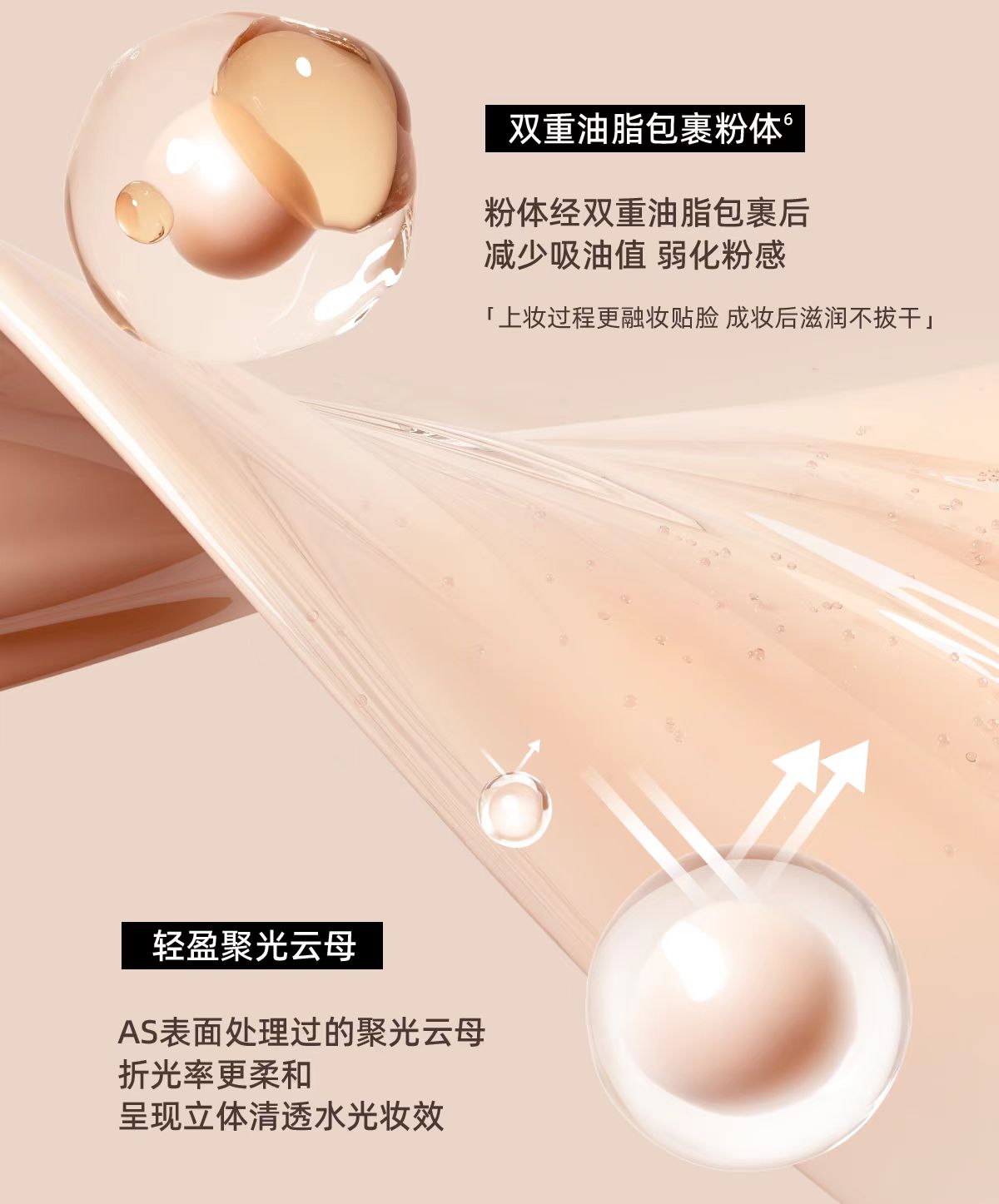 BABI Clear Paste Makeup Liquid Foundation 30g BABI清透贴贴持妆粉底液