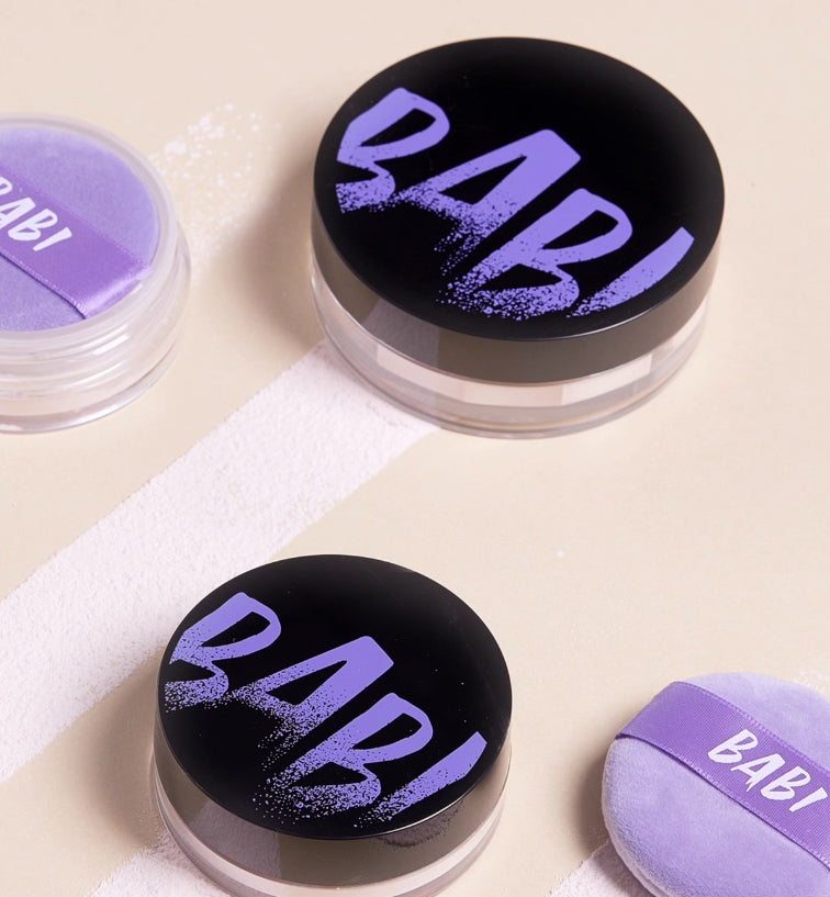 BABI Light & Soft Focus Oil-Control Setting Powder 5g BABI轻盈柔焦控油定妆蜜粉