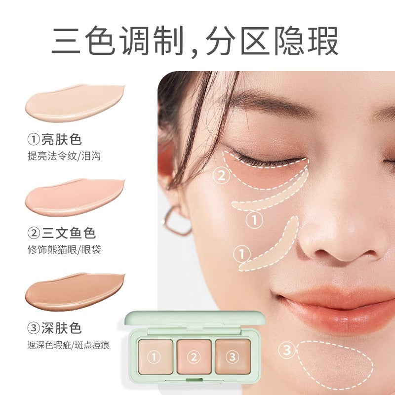 Tiktok/Douyin Hot BABREA Color Correcting Concealer Palette 3.9g 【Tiktok抖音爆款】芭贝拉滤镜修颜遮瑕盘