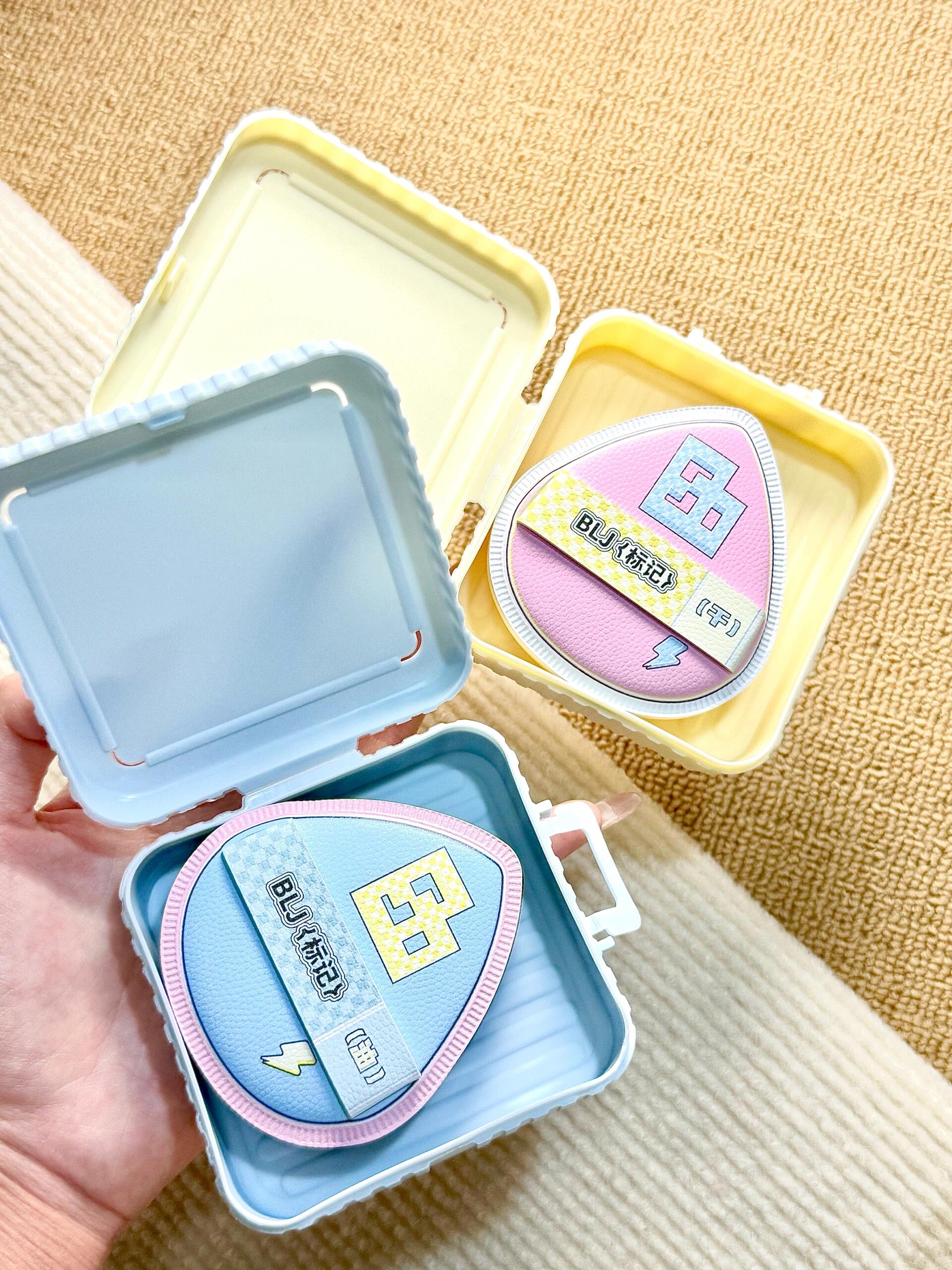 BLJ Laboratory Series Skin Type Makeup Puff 3pcs/box 标记实验室系列分肤质粉扑