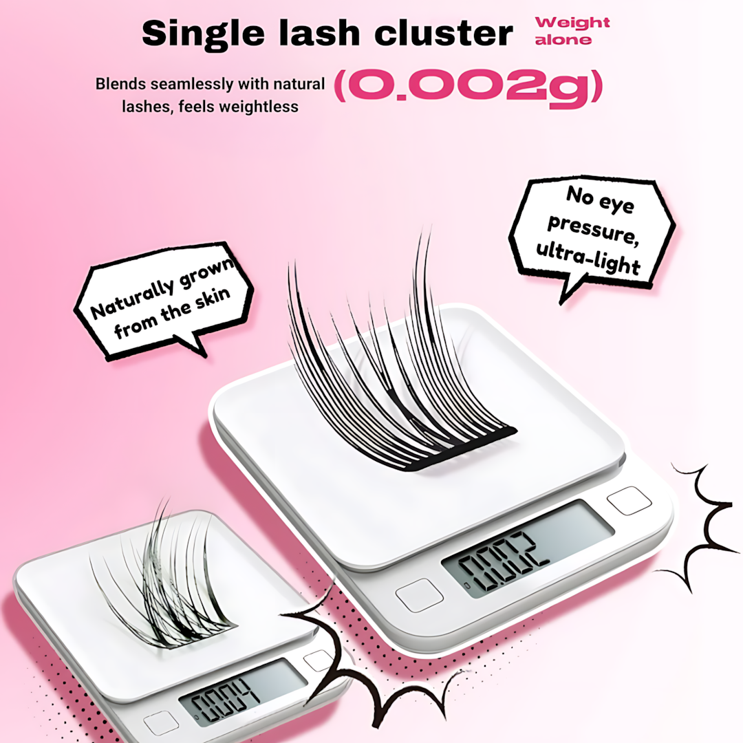 BLJ On-Camera Series Glue-Free False Eyelashes 1box 标记上镜系列免胶假睫毛
