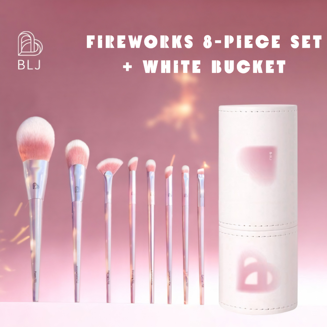 BLJ Fireworks Series 8-Piece Makeup Brush Set 3.0 标记烟火系列8支化妆刷套装3.0