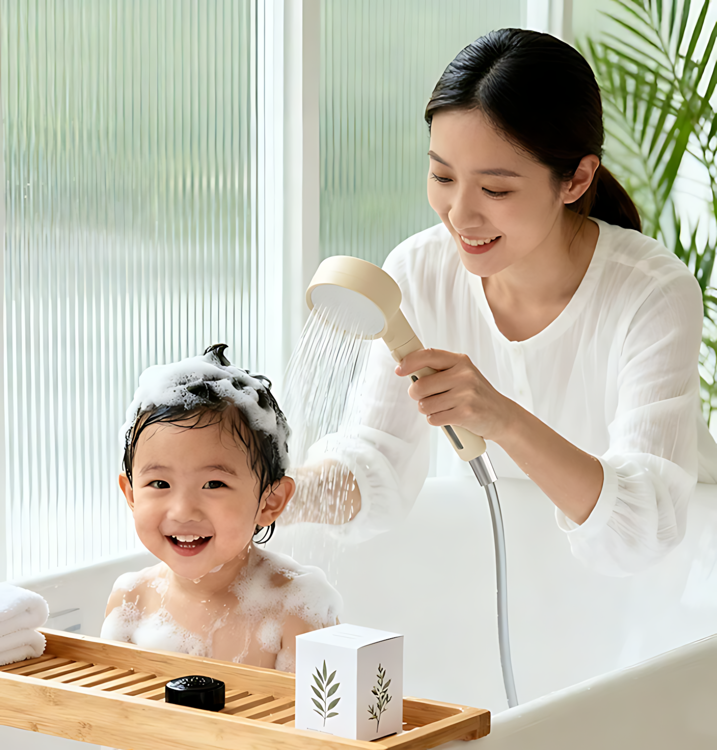 BOONEN High-Pressure Filter Shower Head 泊恩尼增压过滤花洒