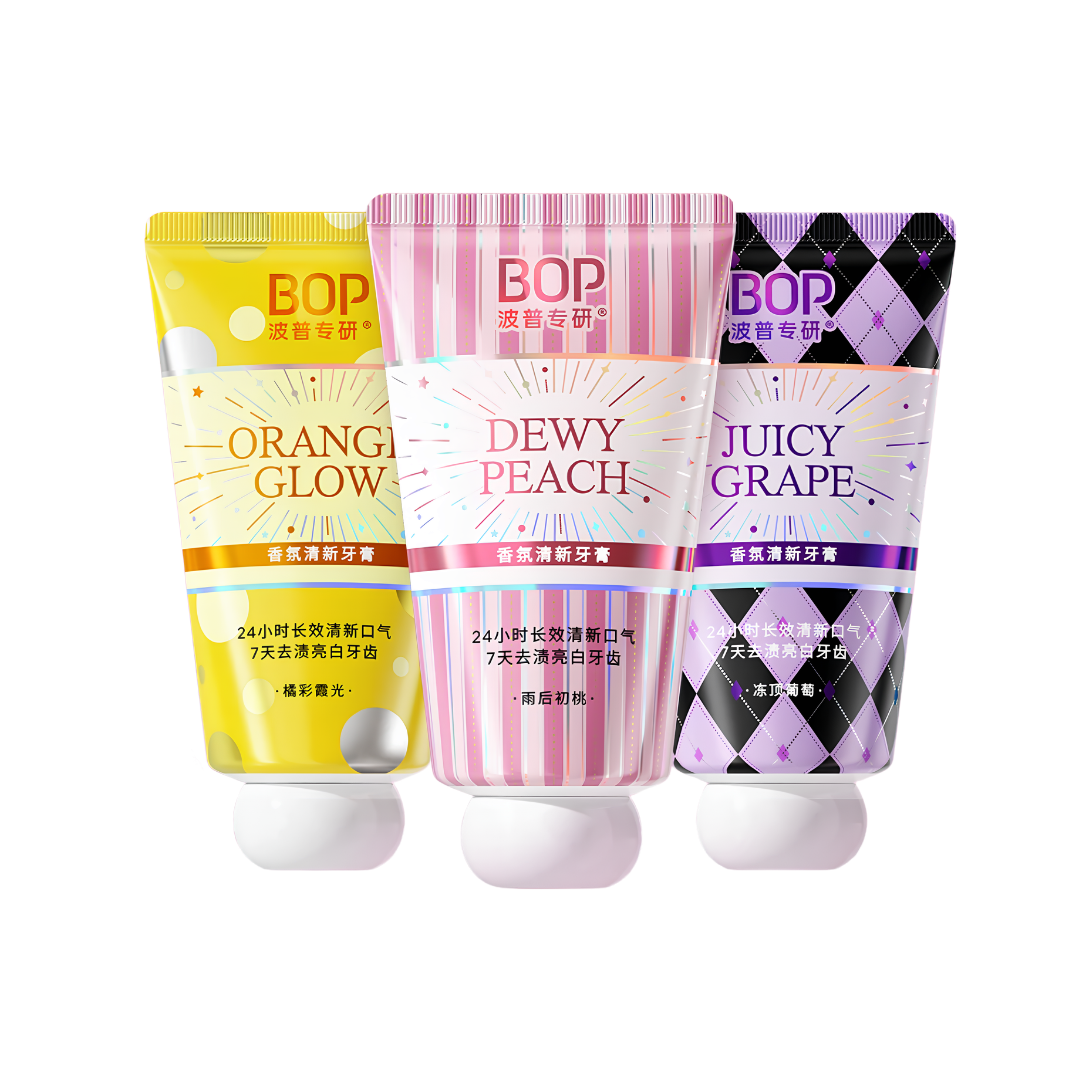 BOP × Sanrio Collaboration Fresh Scent Toothpaste 100g 波普专研×三丽鸥联名系列香氛清 ...