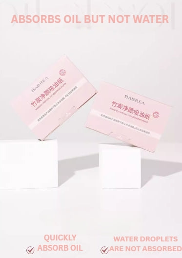 Babrea Oil Blotting Paper 100pcs 芭贝拉吸油纸