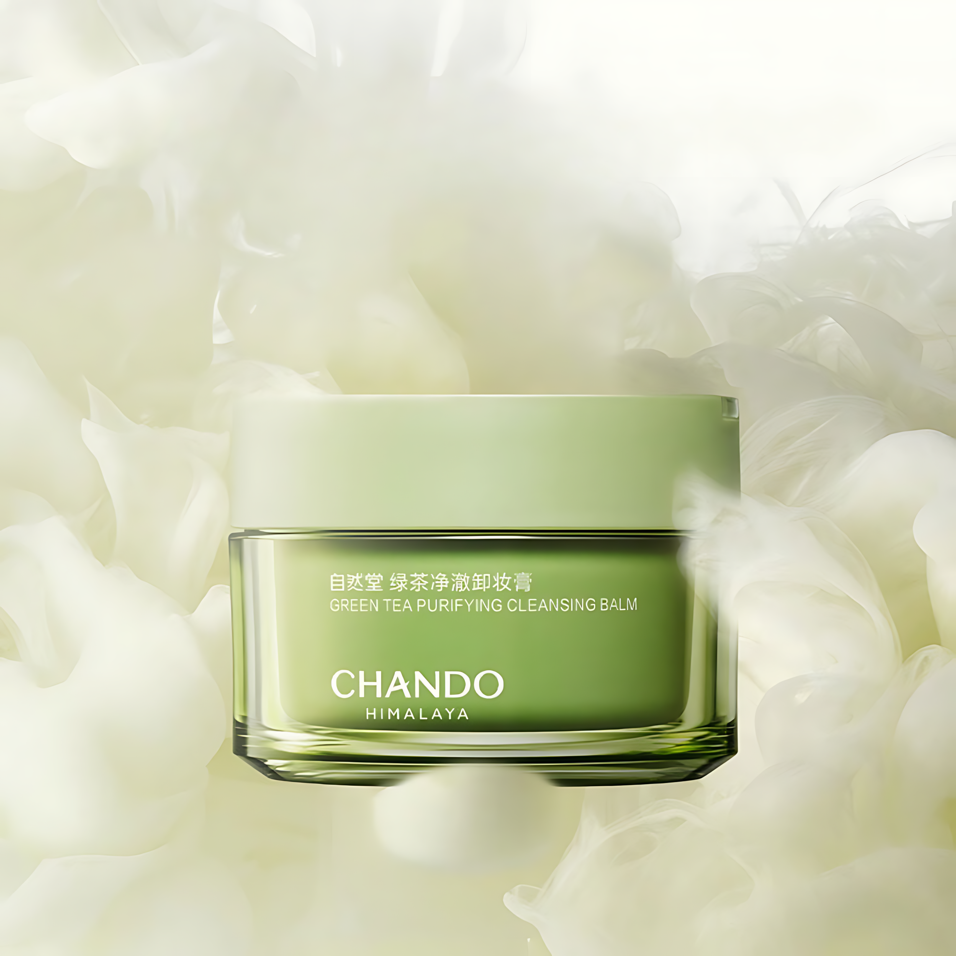 CHANDO Green Tea Purifying Cleansing Balm 95ml 自然堂绿茶净澈卸妆膏