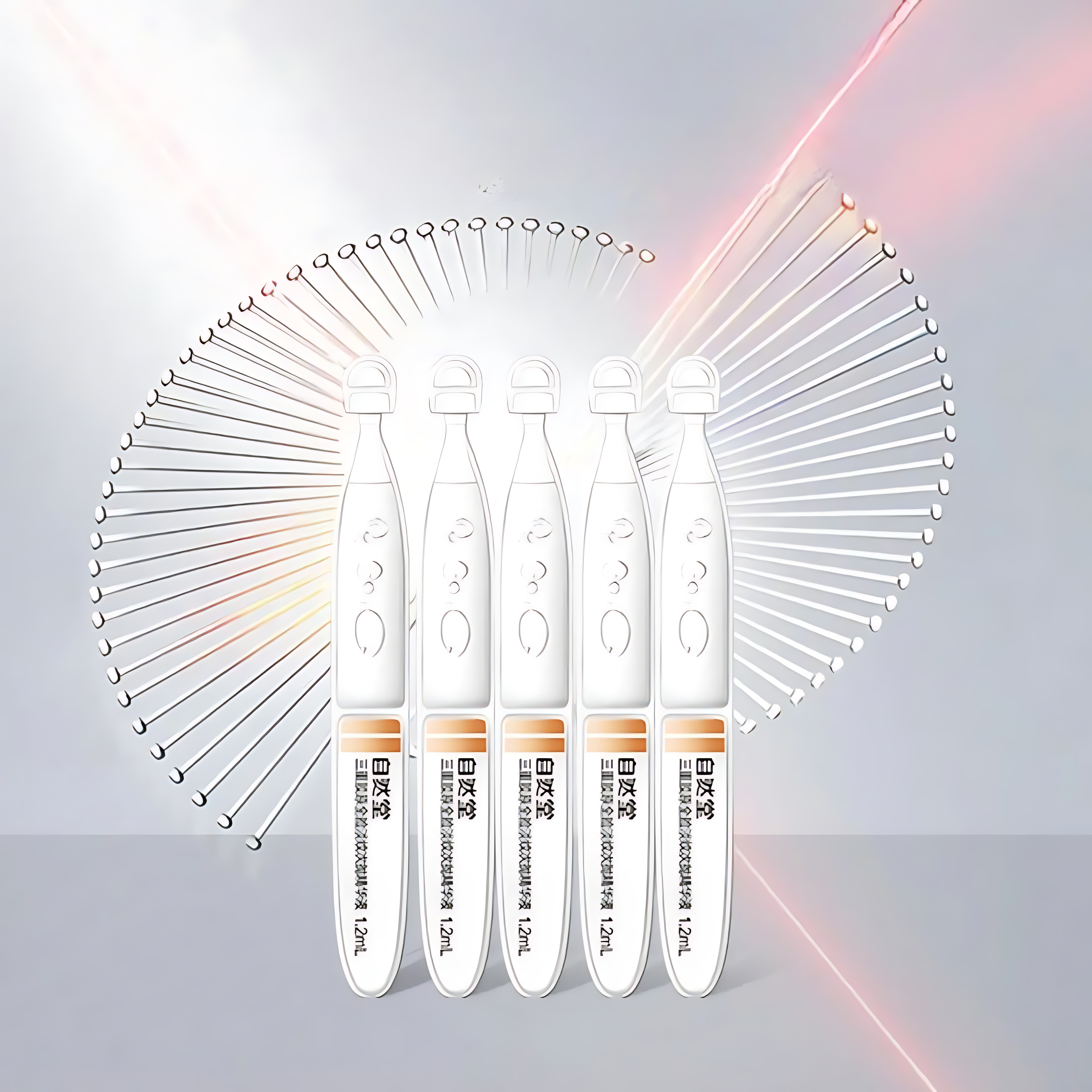 CHANDO Triple Collagen Full-Face Anti-Wrinkle Single-Use Ampoule 1.2ml*5pcs/30pcs 自然堂三重胶原全脸淡纹次抛精华液
