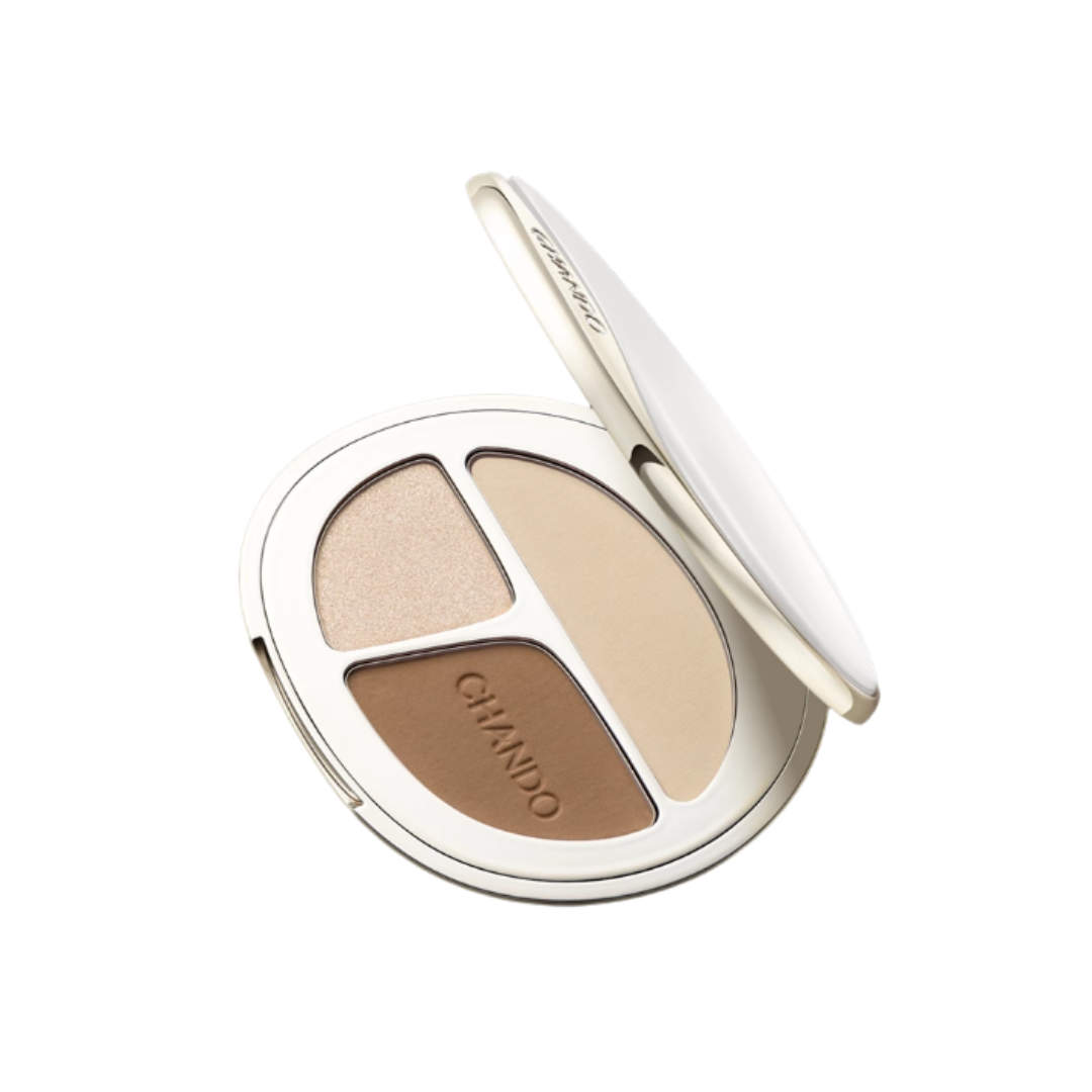 CHANDO Three-color Stereo Contouring Palette 8.5g 自然堂三色立体塑颜修容盘 | CuteHart