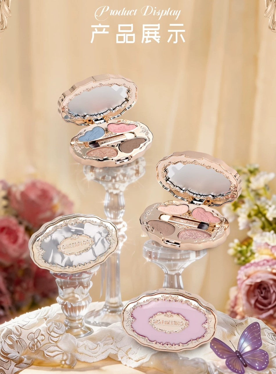 CHEERFLOR Dreamy Music Box Quad Eyeshadow 3.8g 游乐者梦幻音匣系列四色眼影
