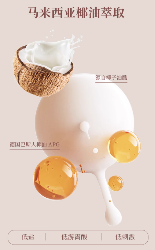 Tiktok/Douyin Hot CHUNMA Coconut Oil Amino Acid Facial Cleanser 80g【Tiktok抖音爆款】纯妈椰油氨基酸洗面奶