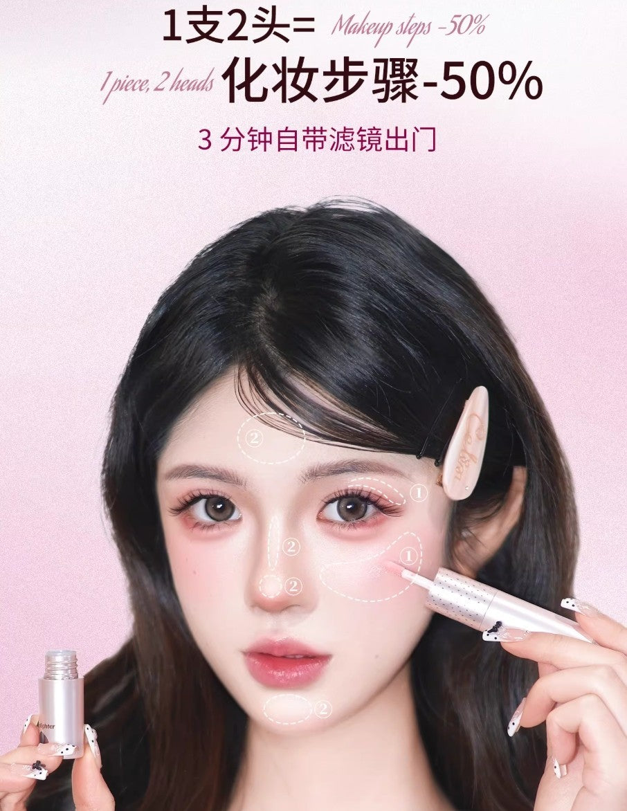 Tiktok/Douyin Hot CZEL Dual-Color Multi-Stick 7.5g【Tiktok抖音爆款】绔姿双色多用棒