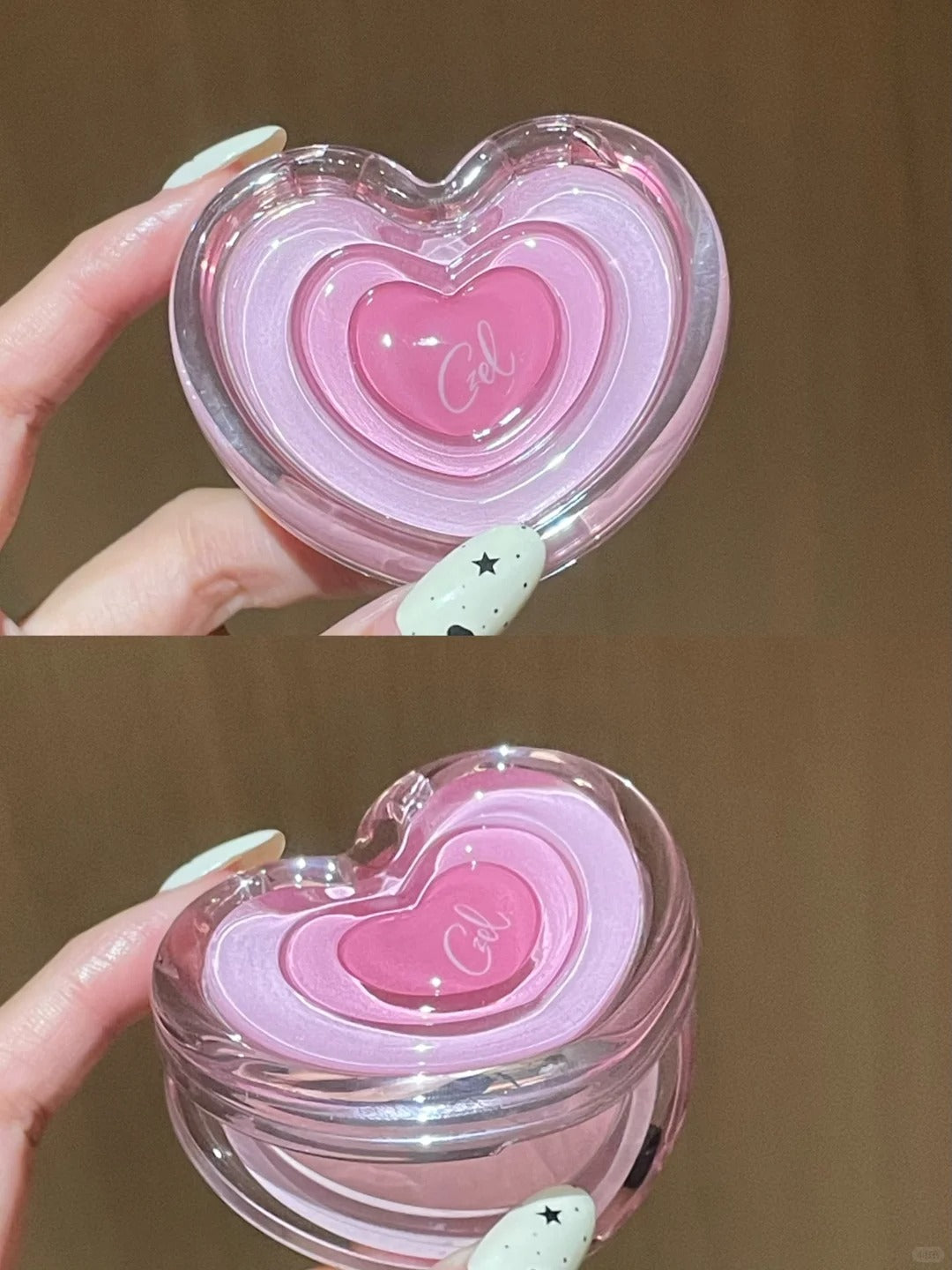 CZEL Creamy Mist Two-Tone Blush Palette 7g 绔姿奶雾双色腮红盘