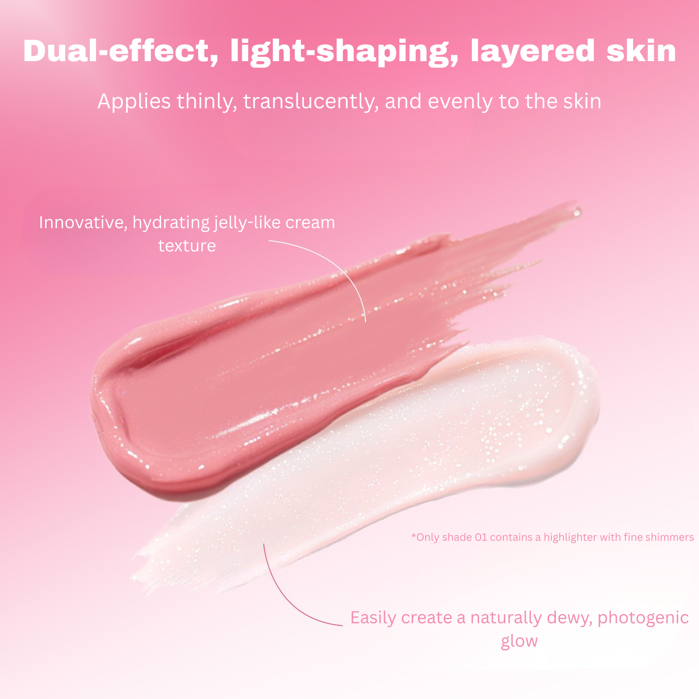 CZEL Translucent Multi-Use Water Light Cream 3.5g 绔姿透润多用水光膏