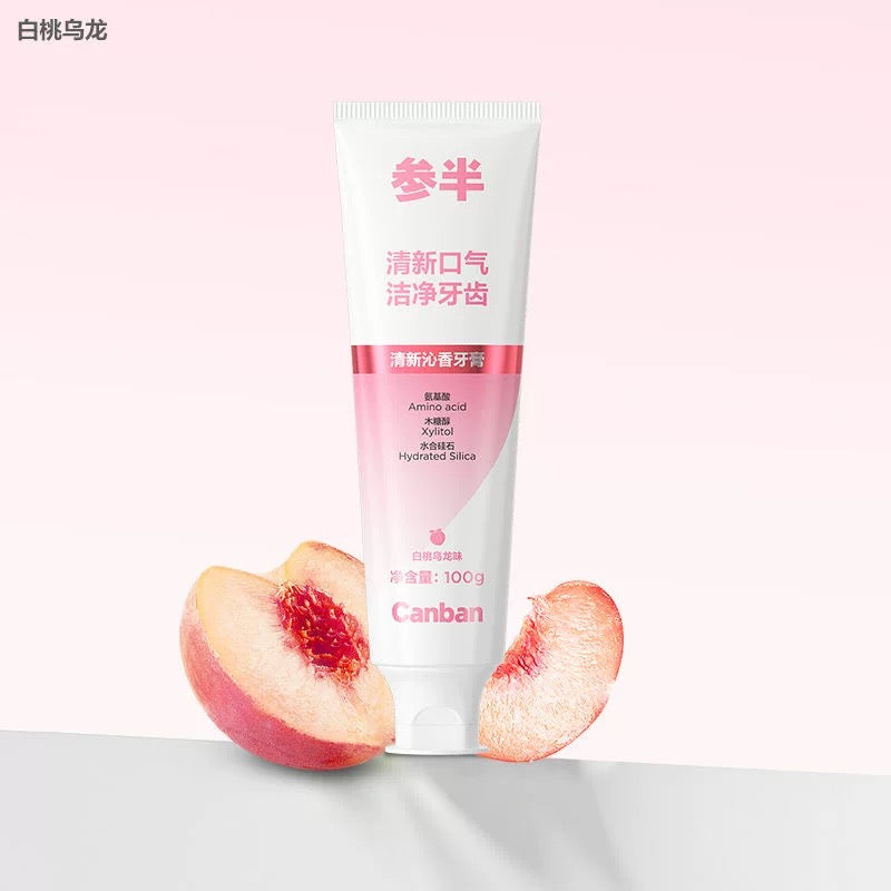 CanBan Fresh & Refreshing Toothpaste 100g 参半清新沁香牙膏