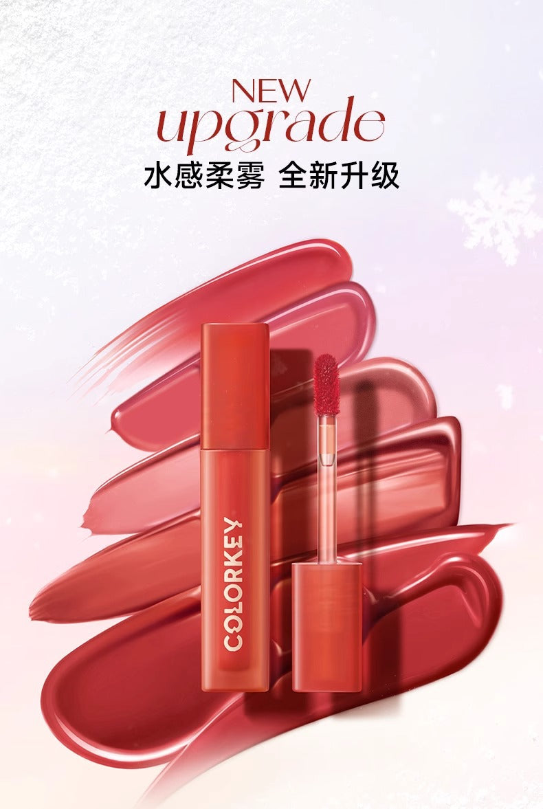 Colorkey Christmas Limited Edition Mini Lip Glaze Gift Set 珂拉琪圣诞限定迷你唇釉礼盒 6PCS