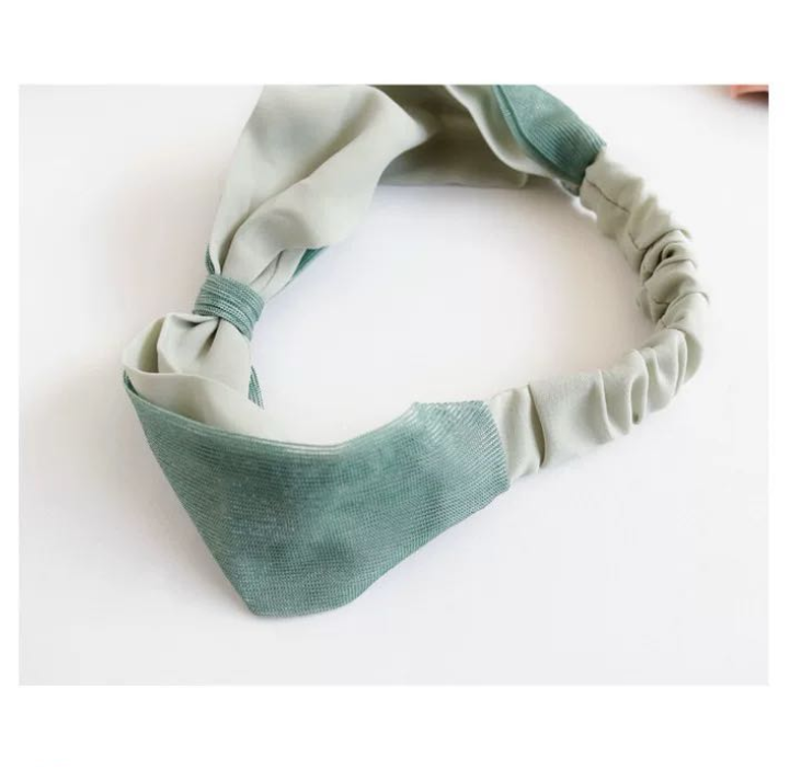 CuteHart Skincare Headband - Fresh and Sweet Headband for a Nature-Inspired Look 2pcs 小清新甜美森系发带为日常护理增添清新感