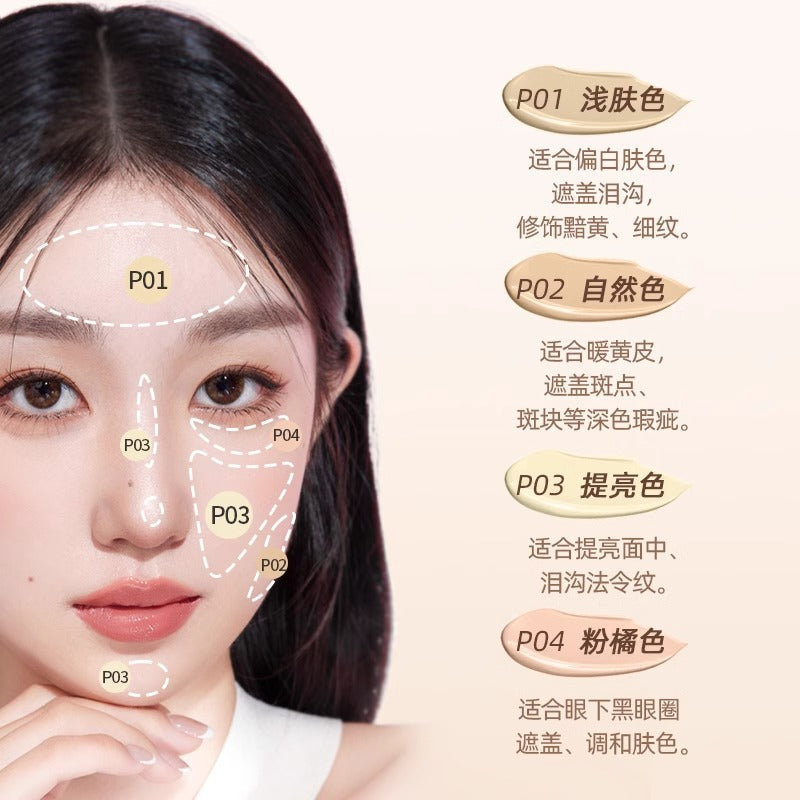 DEZONE Double-Ended Uniform Concealer 4.9g 黛庄双头匀净遮瑕液