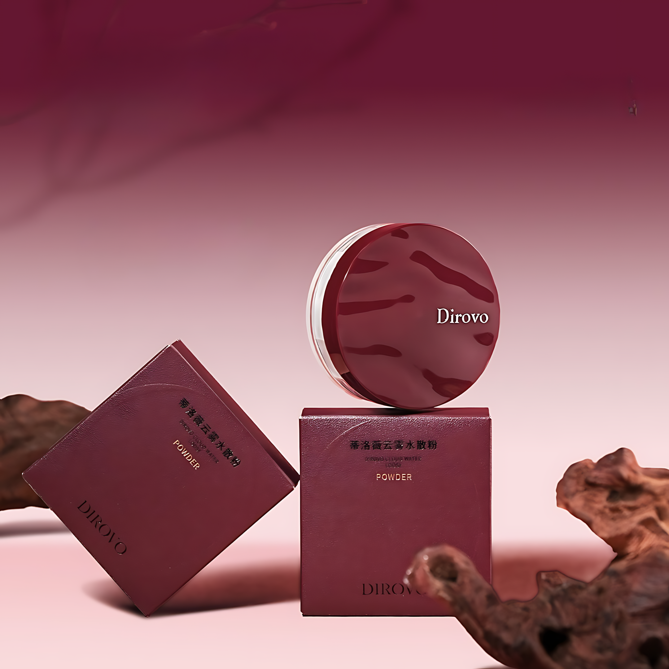 DIROVO Angora Red Limited Cloud Mist Loose Powder 2.0 8g 蒂洛薇安哥拉红限定云雾水散粉2.0