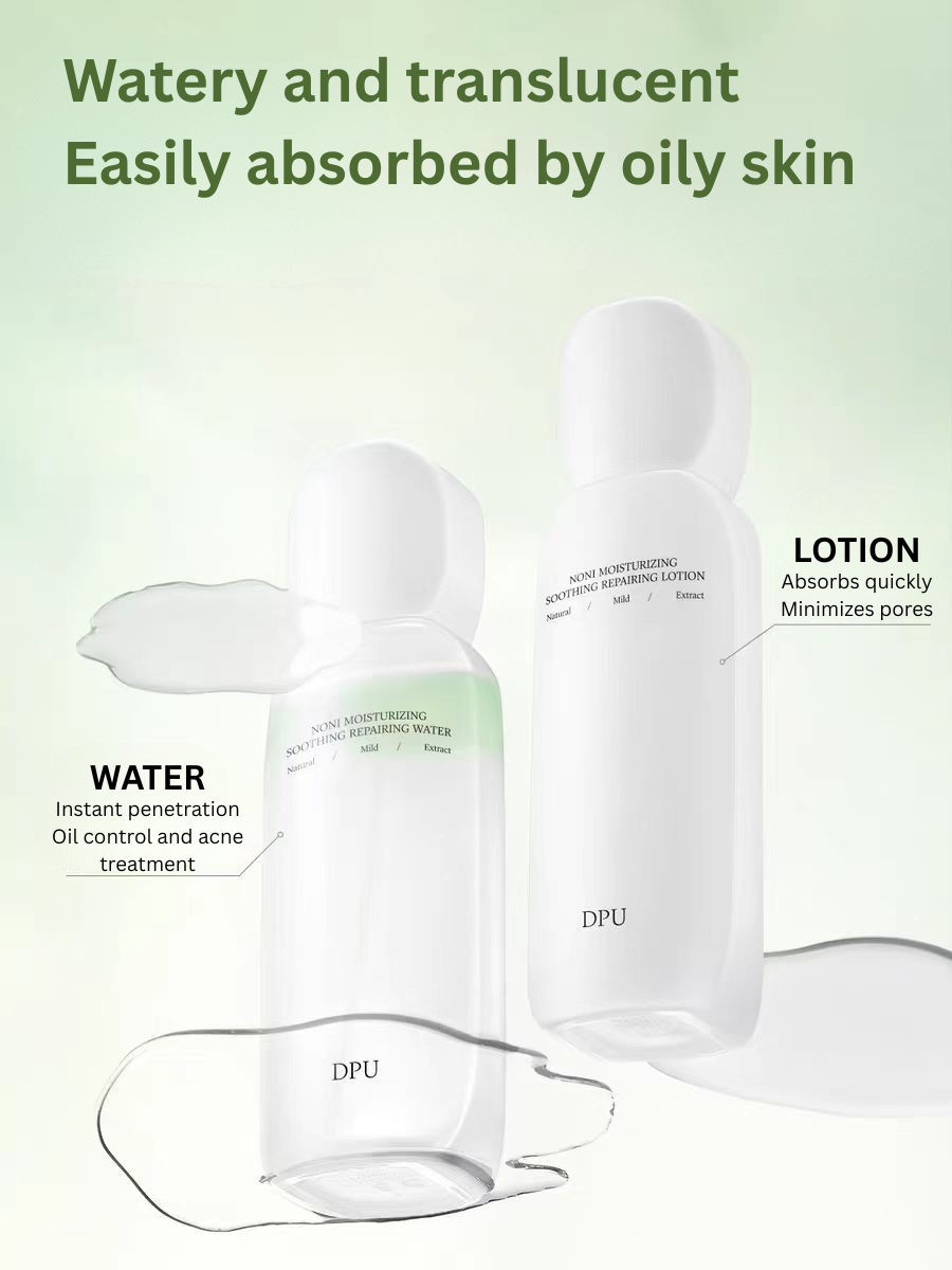 DPU Noni Moisturizing Soothing Repairing Set 100ml+100ml 简初诺丽保湿舒缓修护水乳