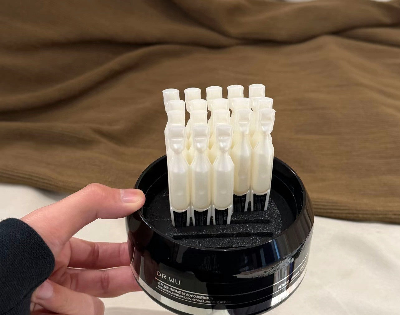 DR.WU Ageversal Sodium DNA Hydro-Luminous Serum 1.5ml×5pcs/30pcs 达尔肤DNA钠逆龄水光次抛精华
