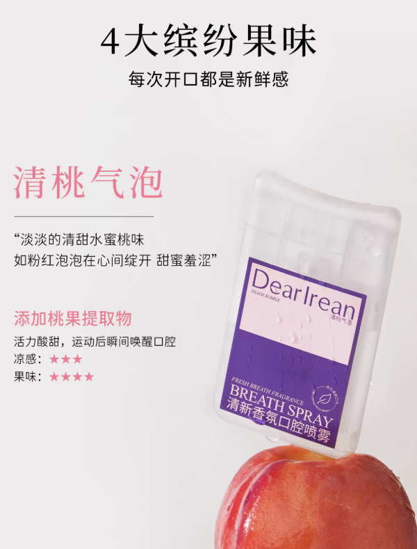 Dear Irean Fresh Breath Spray 17ml 独特艾琳清新口腔喷雾